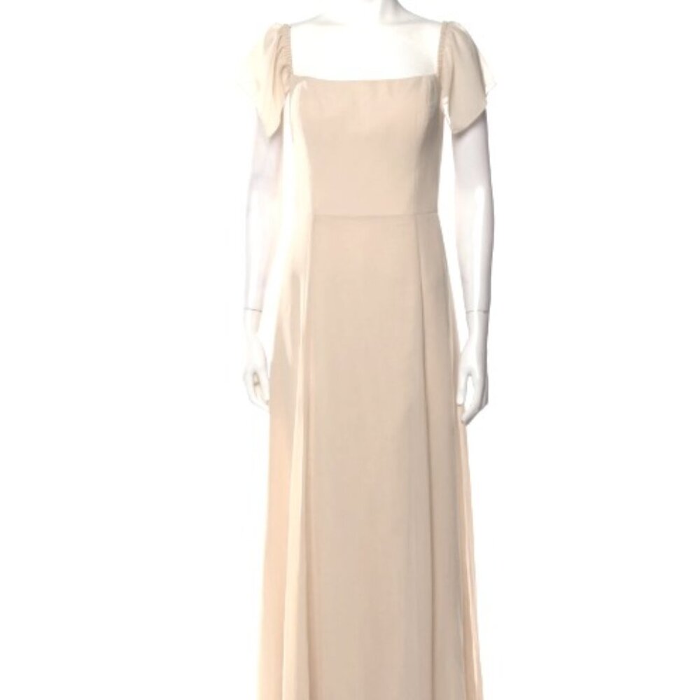 Jenny Yoo Cream Bridesmaid's Dress L/XL